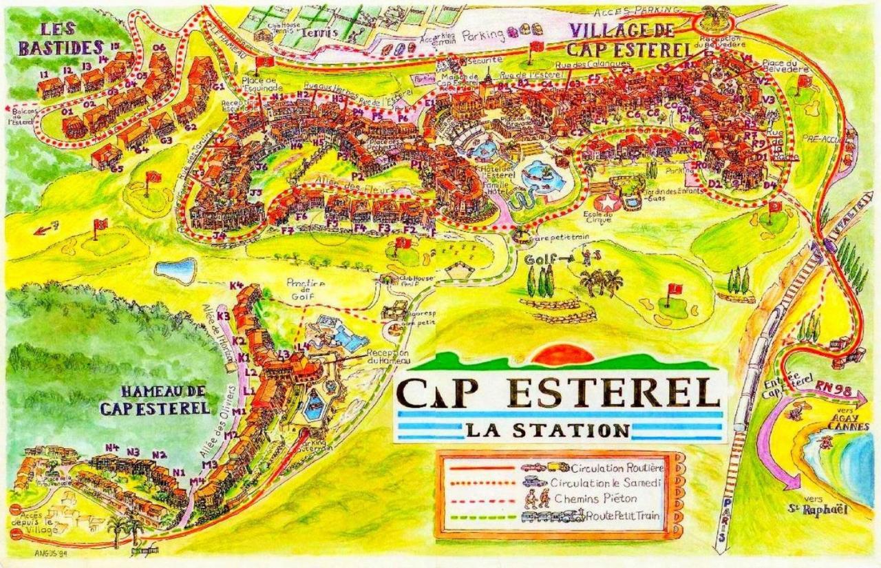 Huuummm C'Est La ! Beau T2 Cap Esterel Village Avec Clim ! Saint-Raphaël Exterior foto